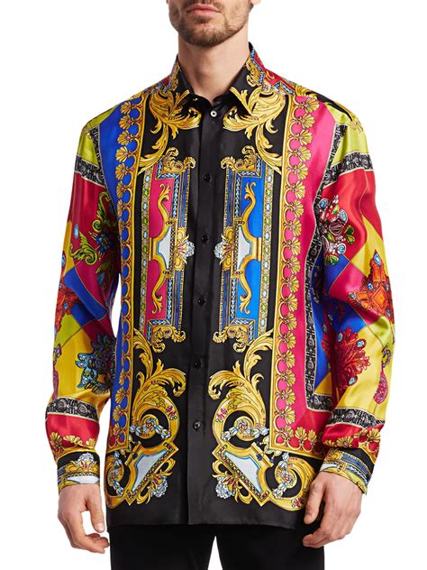 men's versace shirts.